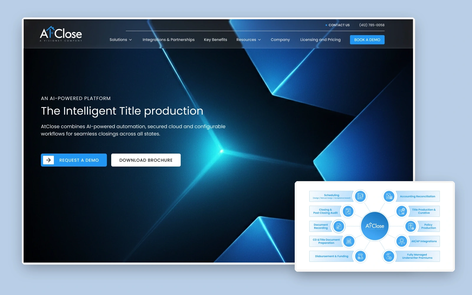 AtClose website preview